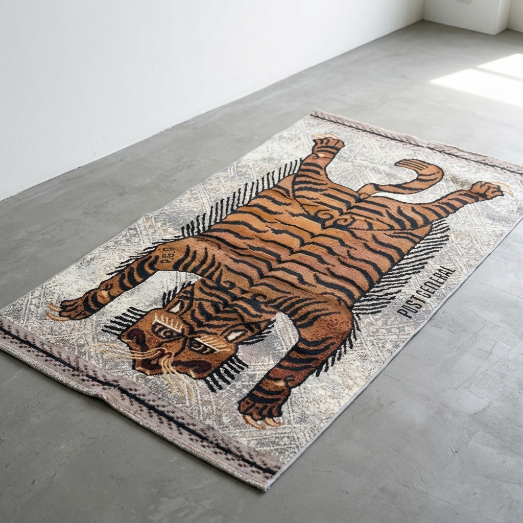 TO-GO RUG【TIGER】 /ラグ 虎柄