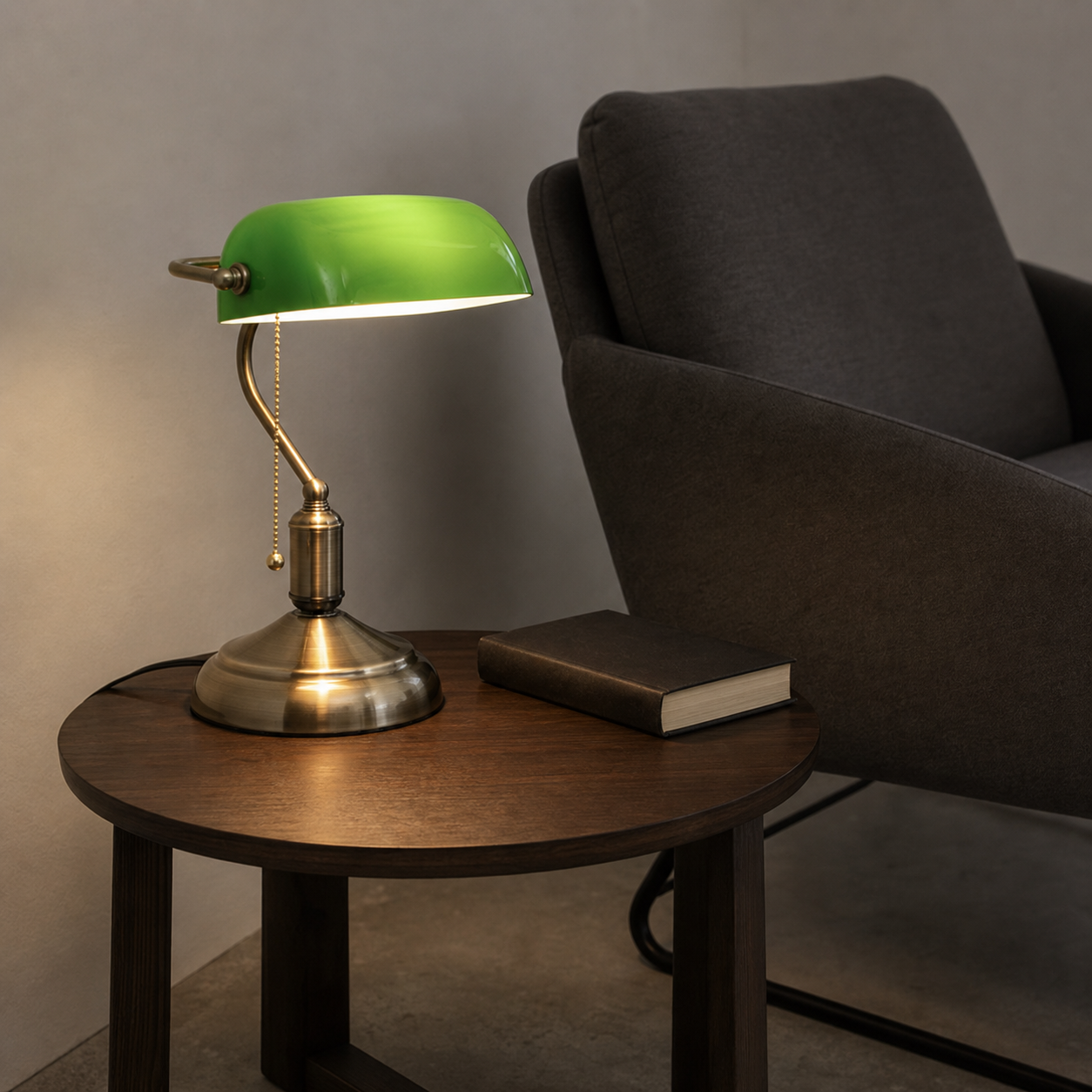 banker's lamp / デスクランプ - NOMARIS lifestyle image 09